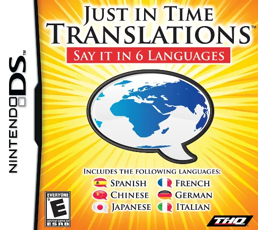 Just in Time Translations - Say It in 6 Languages (USA) (En,Ja,Fr,De,Es,It,Zh)